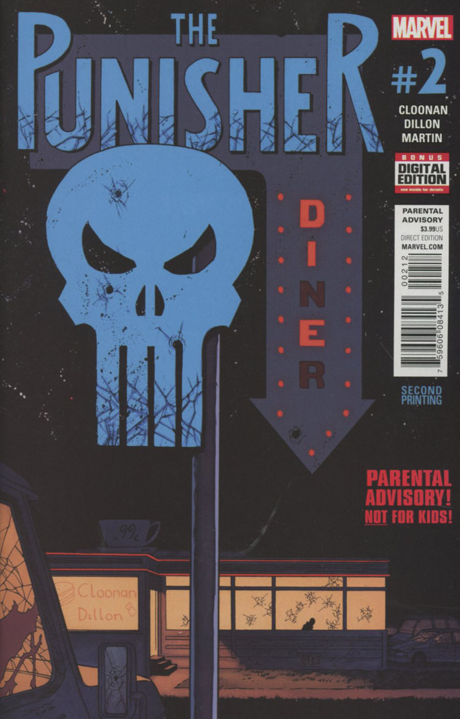 Punisher Vol 10 #2 Cover C 2nd Ptg Declan Shalvey Variant Cover
