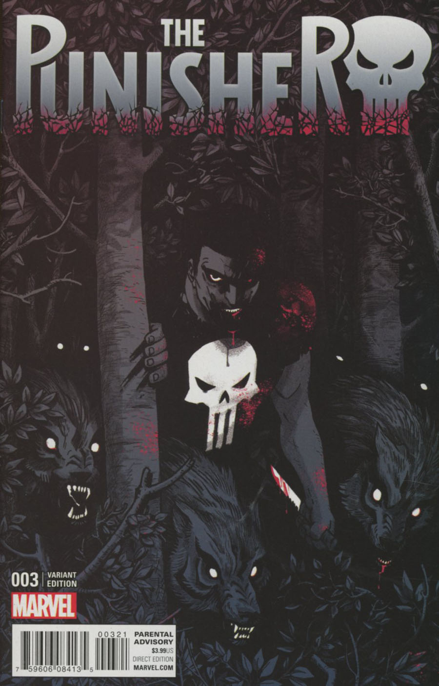 Punisher Vol 10 #3 Cover B Incentive Becky Cloonan Variant Cover