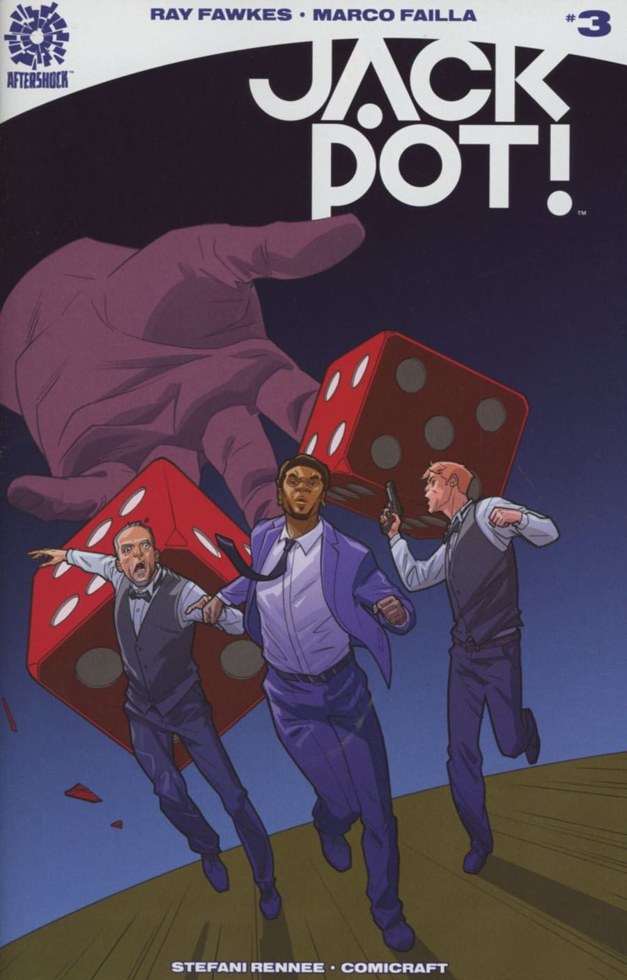 Jackpot (AfterShock Comics) #3 Cover B Incentive Marco Failla Variant Cover