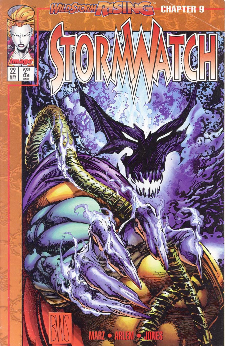Stormwatch #22 Cover B Direct Market Edition Without Cards