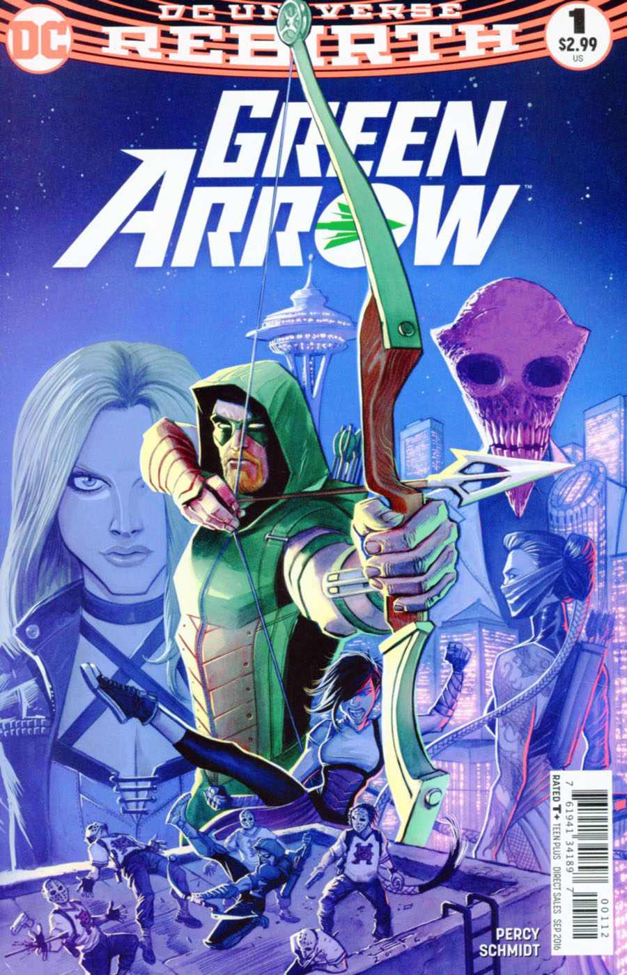 Green Arrow Vol 7 #1 Cover C 2nd Ptg Variant Juan Ferreyra Cover
