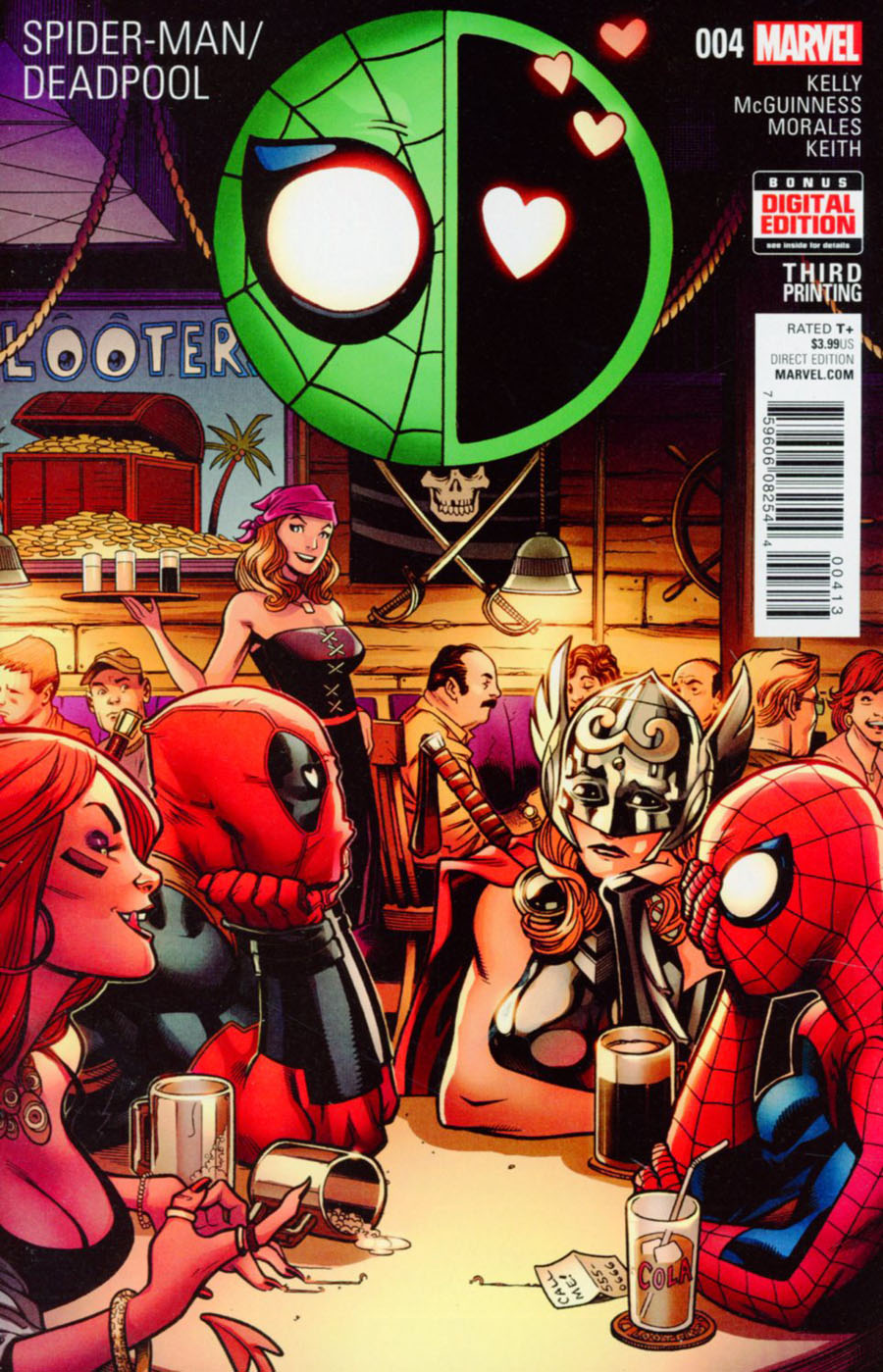 Spider-Man Deadpool #4 Cover C 3rd Ptg Ed McGuinness Variant Cover