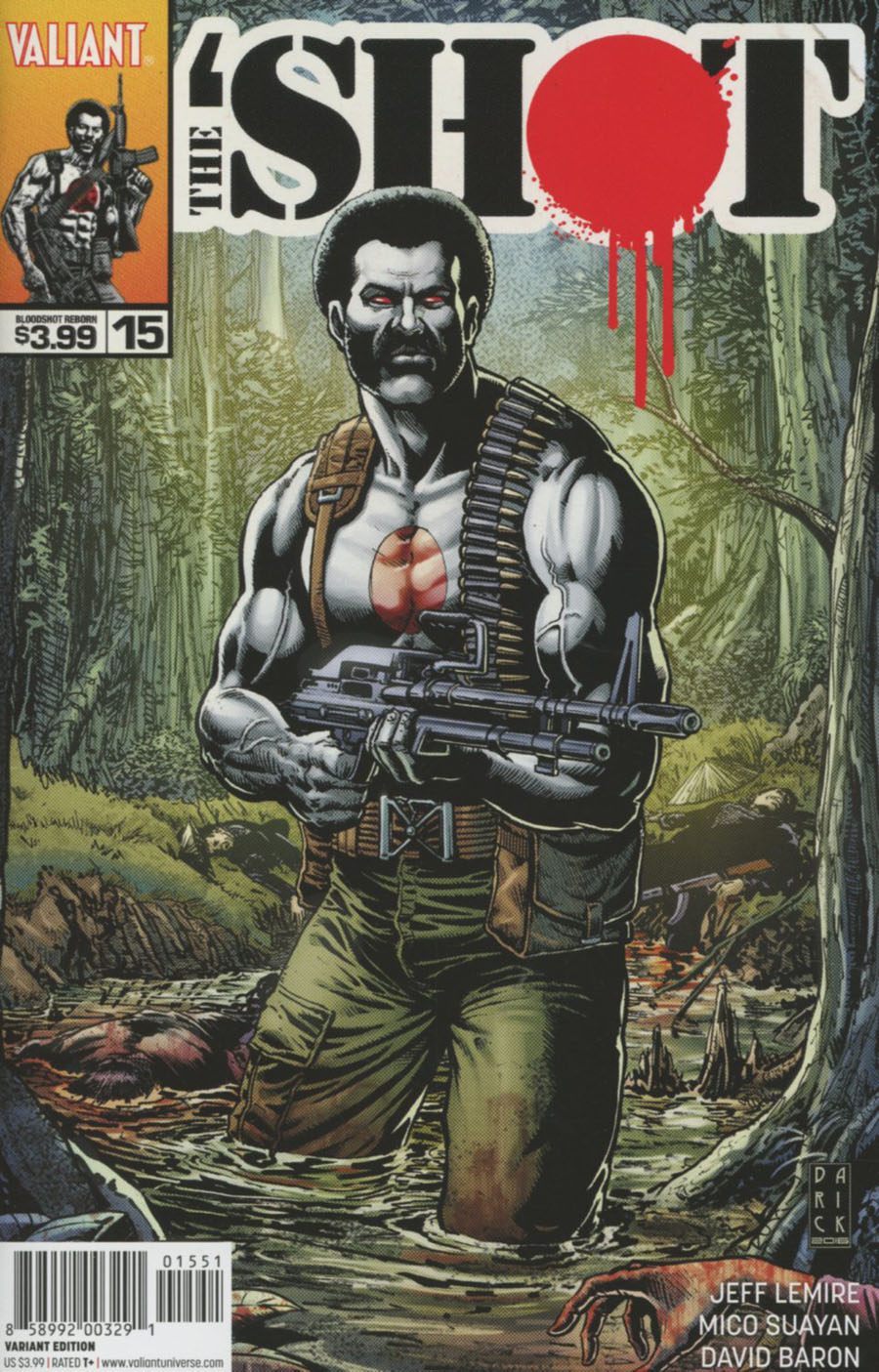 Bloodshot Reborn #15 Cover E Incentive Darick Robertson Variant Cover