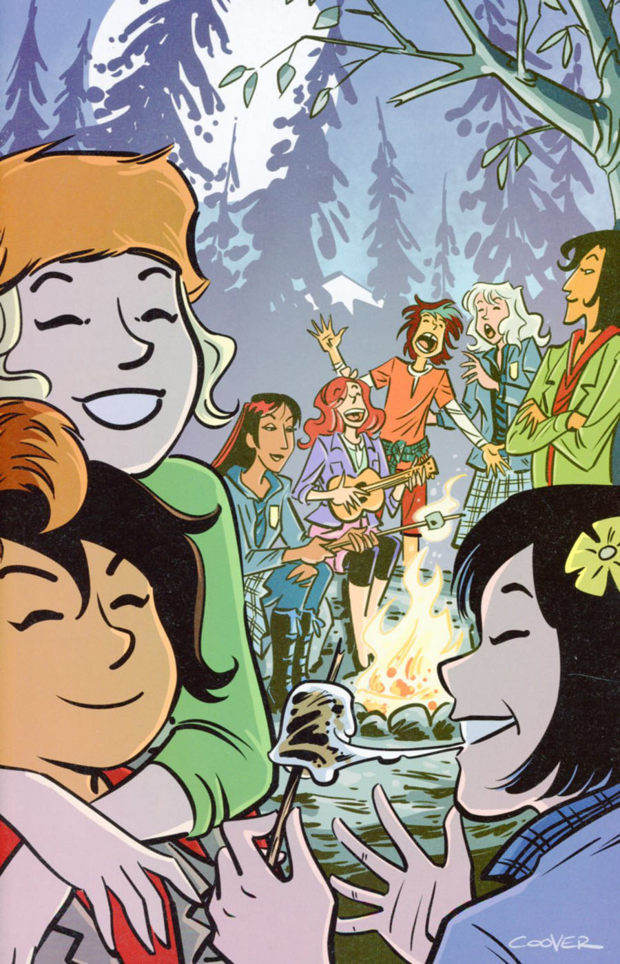 Lumberjanes Gotham Academy #2 Cover C Incentive Colleen Coover Virgin Variant Cover