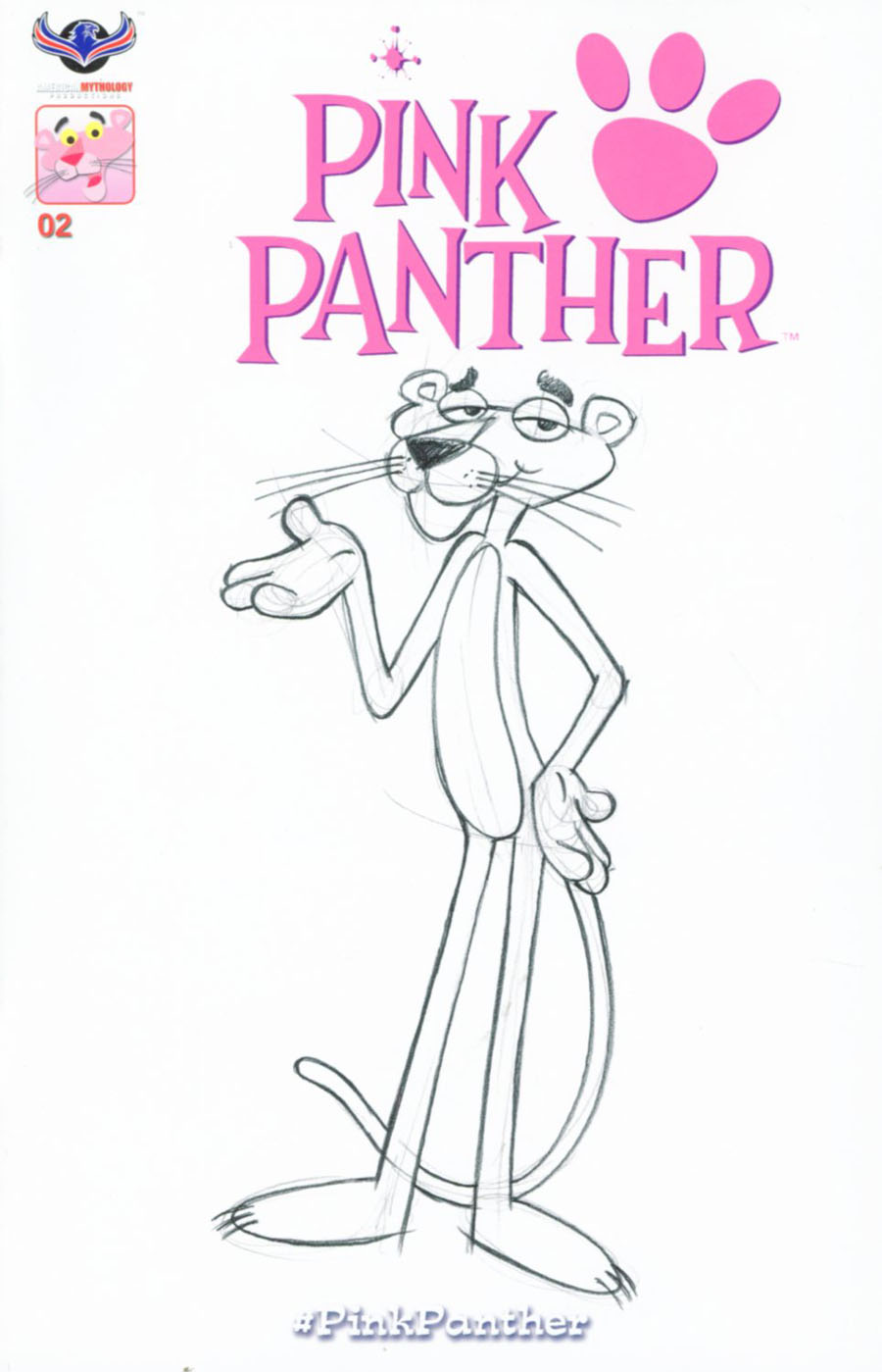 Pink Panther Vol 3 #2 Cover D Incentive Retro Animation Variant Cover