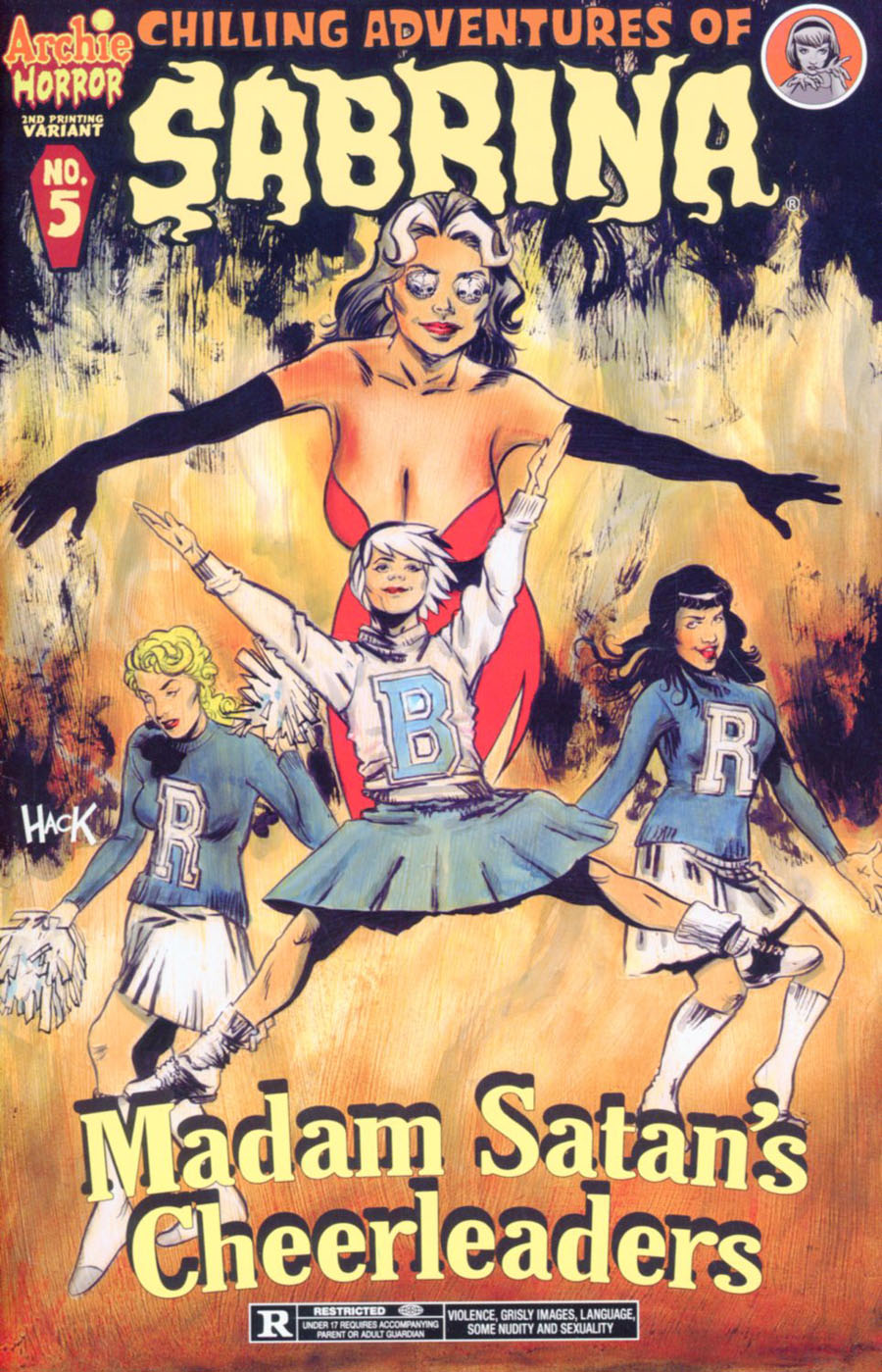Chilling Adventures Of Sabrina #5 Cover C 2nd Ptg Robert Hack Variant Cover