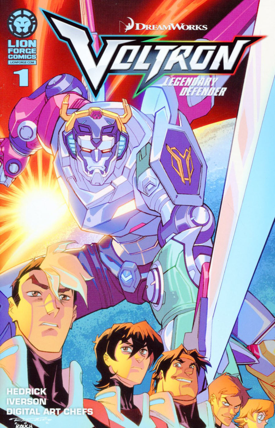 Voltron Legendary Defender #1 Cover B Incentive Khary Randolph Variant Cover