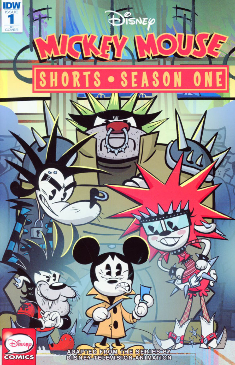 Mickey Mouse Shorts Season 1 #1 Cover C Incentive Tara Billinger Show Artist Variant Cover