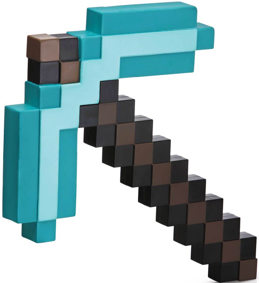 Minecraft Deluxe Diamond Foam Weapon - Pickaxe