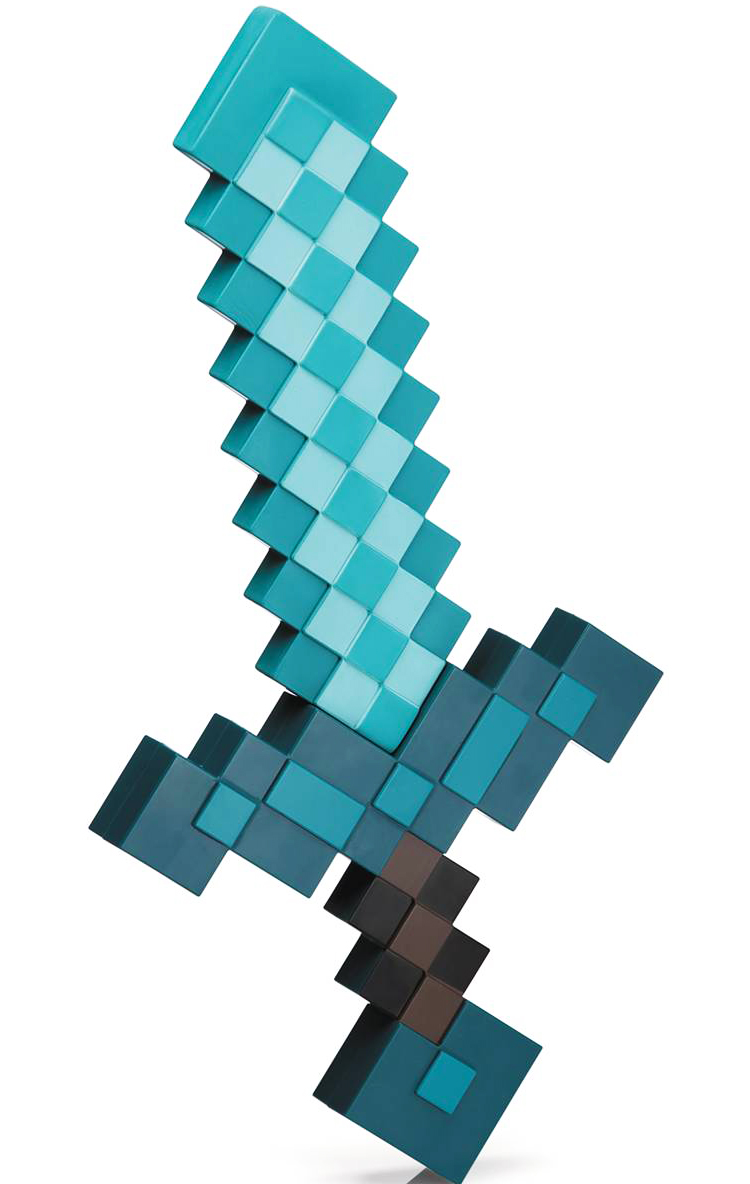 Minecraft Deluxe Diamond Foam Weapon - Sword
