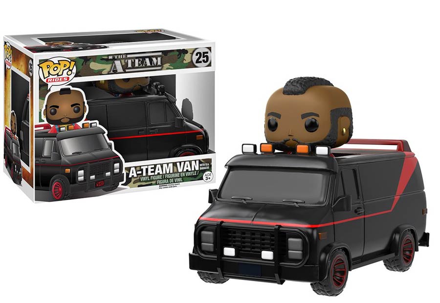 POP Rides 25 The A-Team Van And BA Baracus Vinyl Figure