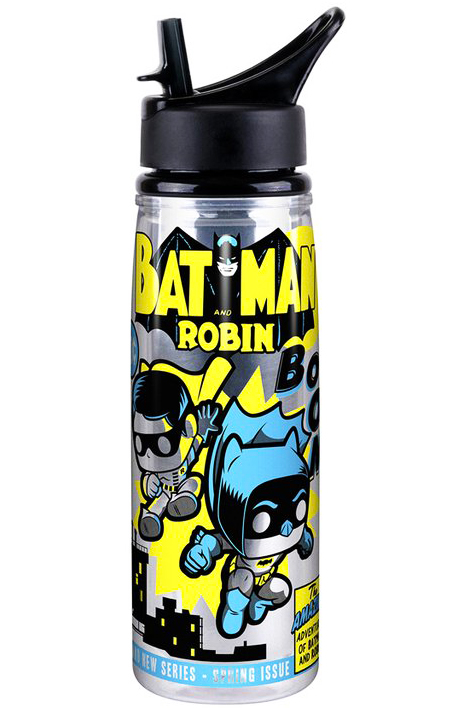 POP Home DC Comics Batman And Robin 18-ounce Water Bottle