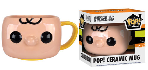 POP Home Peanuts Charlie Brown 12-ounce Ceramic Mug