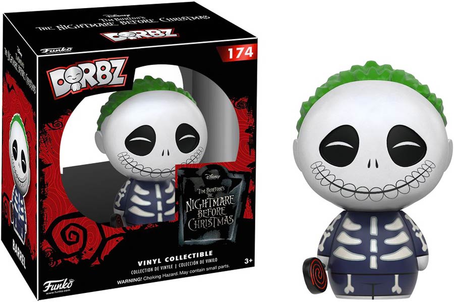 Dorbz 174 Nightmare Before Christmas Barrel Vinyl Figure