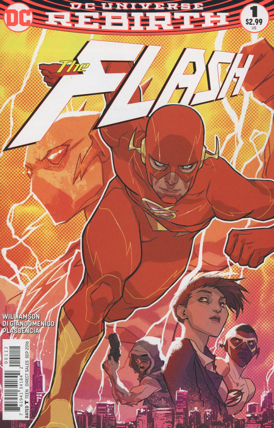 Flash Vol 5 #1 Cover D 2nd Ptg Karl Kerschl Variant Cover