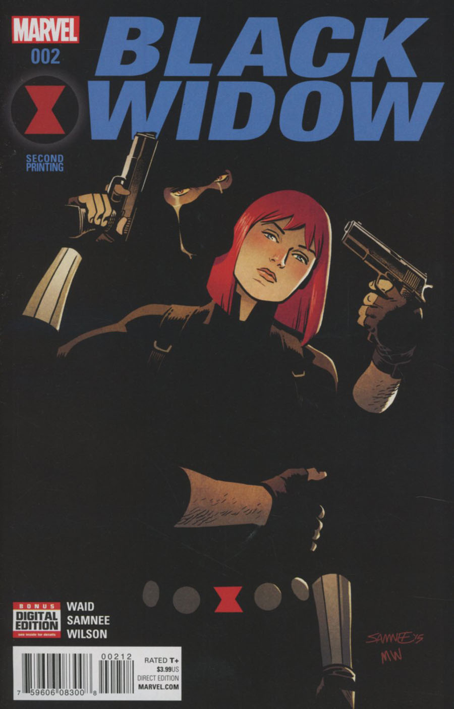 Black Widow Vol 6 #2 Cover D 2nd Ptg Chris Samnee Variant Cover