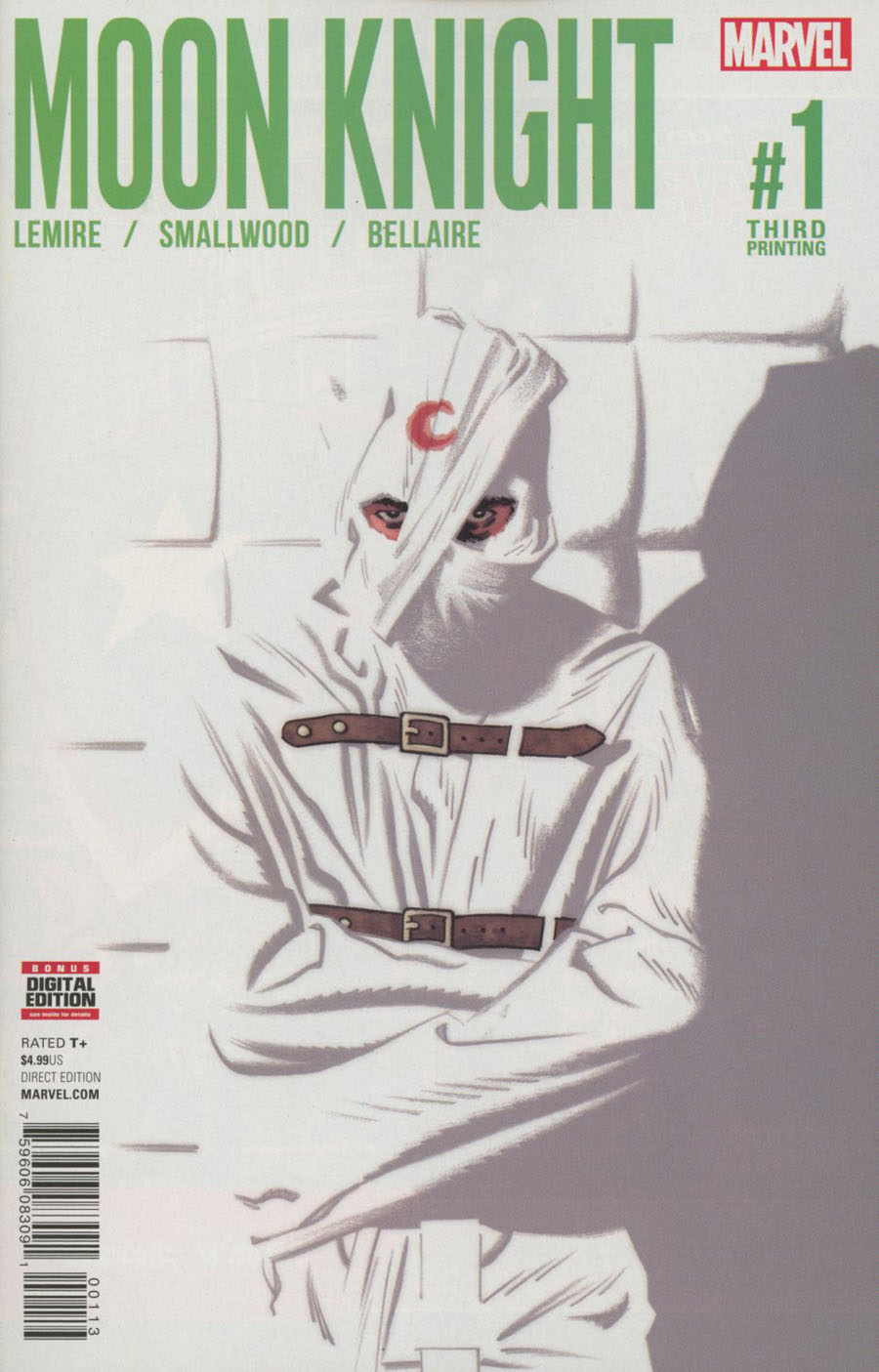 Moon Knight Vol 8 #1 Cover F 3rd Ptg Greg Smallwood Variant Cover