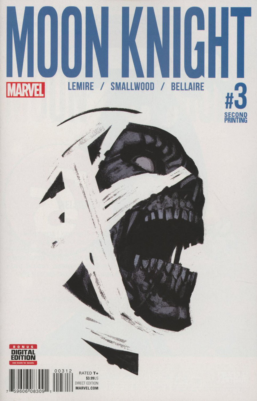 Moon Knight Vol 8 #3 Cover C 2nd Ptg Greg Smallwood Variant Cover