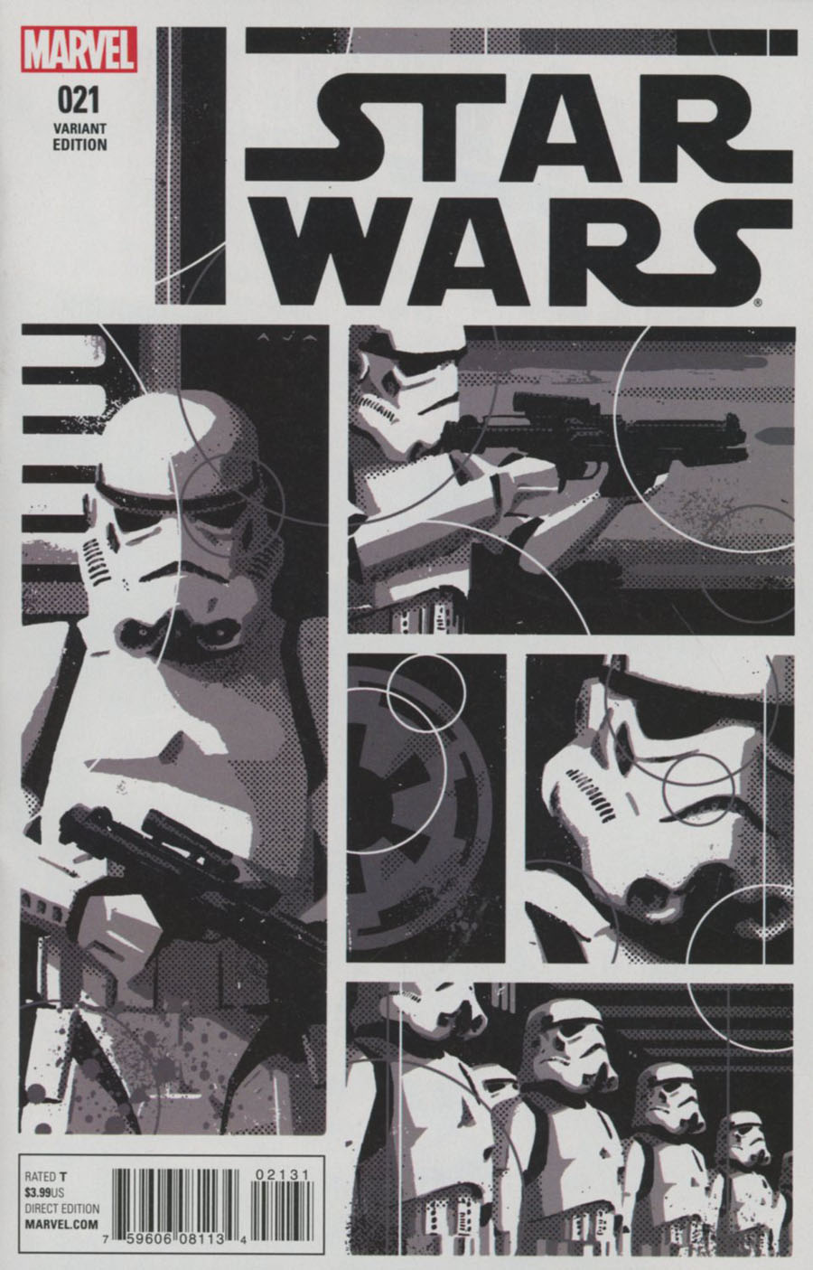 Star Wars Vol 4 #21 Cover C Incentive David Aja Sketch Cover