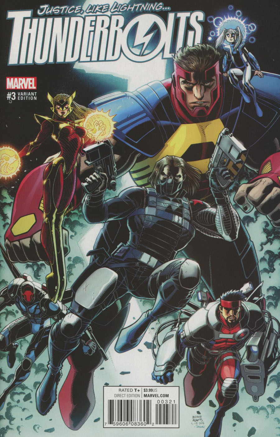 Thunderbolts Vol 3 #3 Cover B Incentive Arthur Adams Variant Cover