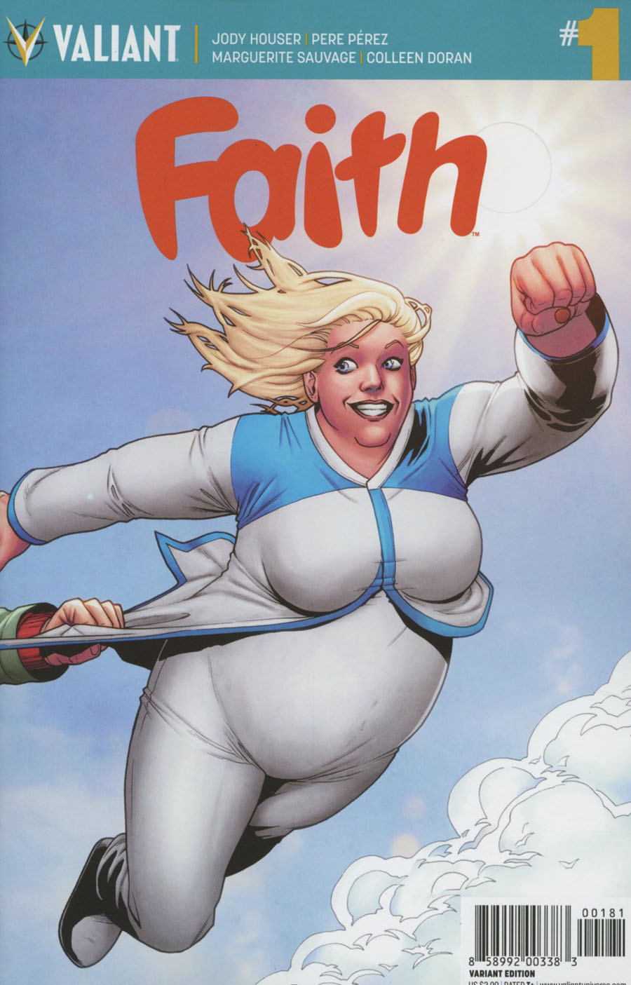 Faith (Valiant Entertainment) Vol 2 #1 Cover H Incentive Pere Perez A&A Interlocking Variant Cover