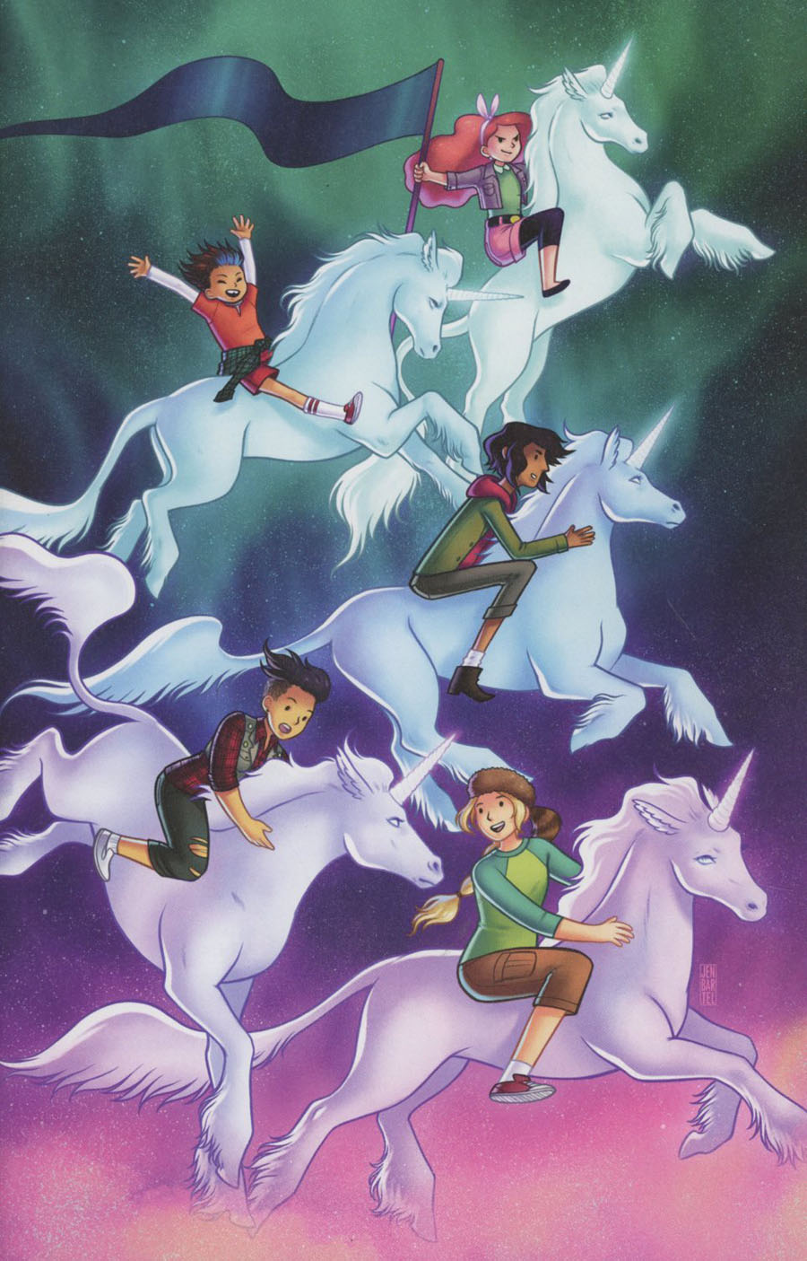 Lumberjanes #28 Cover B Incentive Jen Bartel Virgin Variant Cover