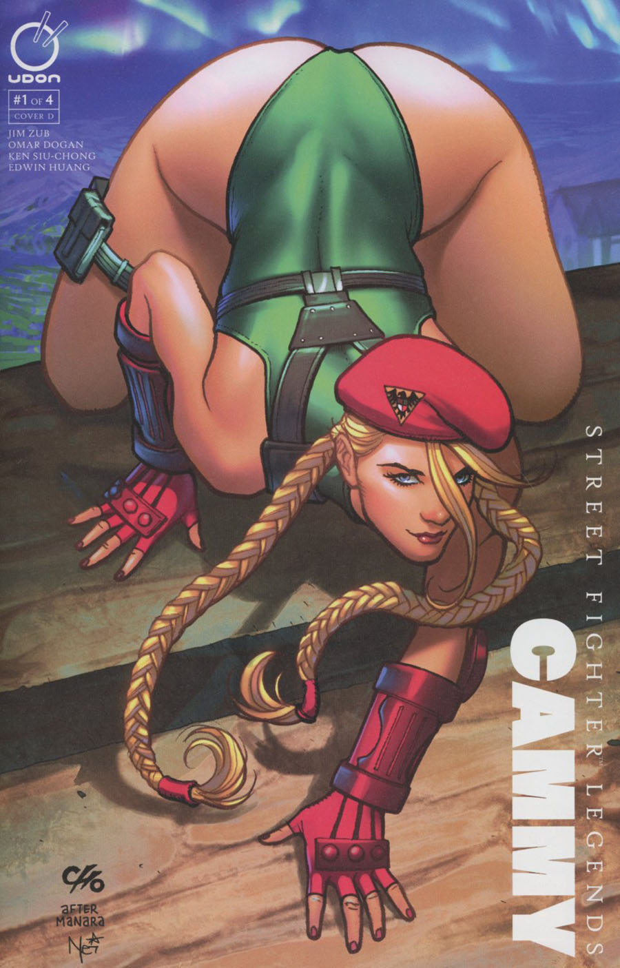 Street Fighter Legends Cammy #1 Cover D Incentive Frank Cho Homage Color Variant Cover