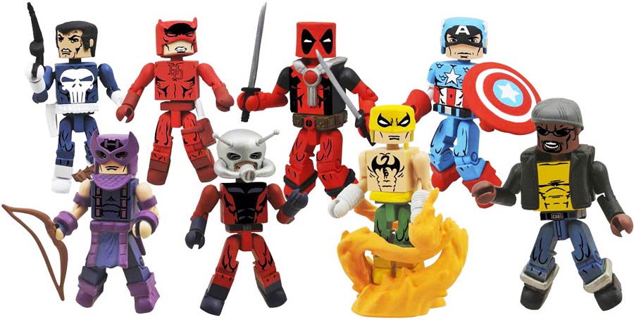 Marvel Minimates Greatest Hits Series 2 Complete Set Of 4