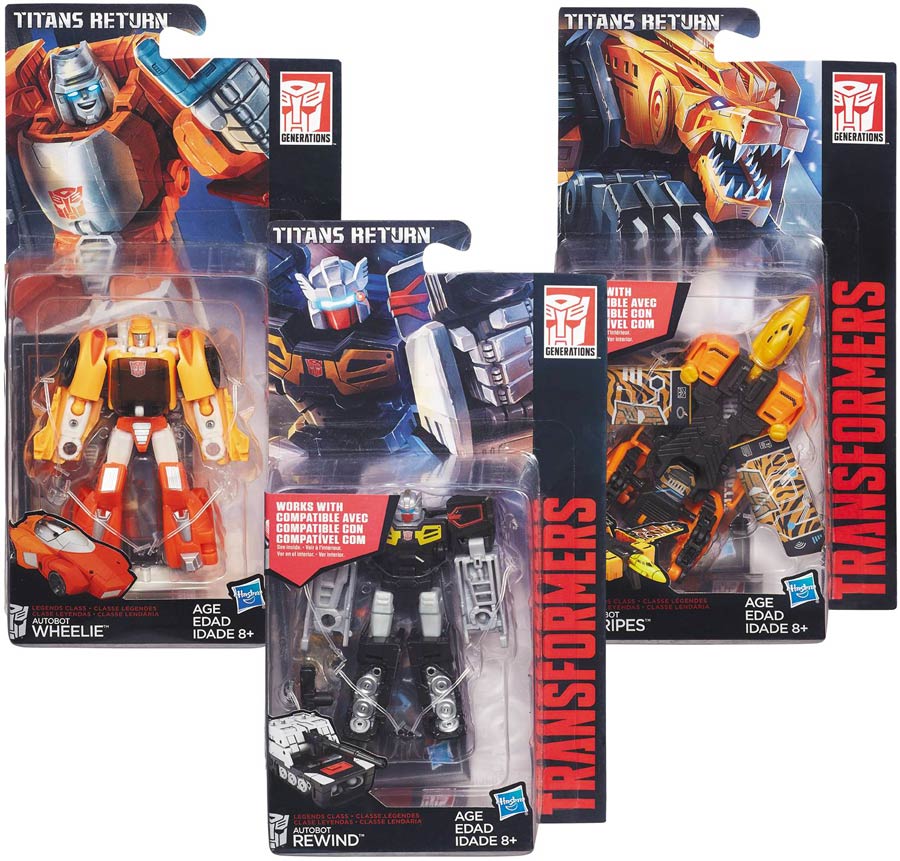 Transformers Titans Return Legends Action Figure Assortment Case 201601