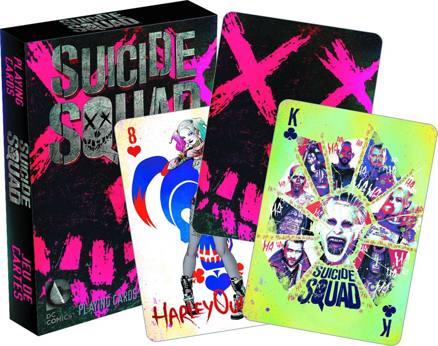 DC Comics Playing Cards - Suicide Squad Movie