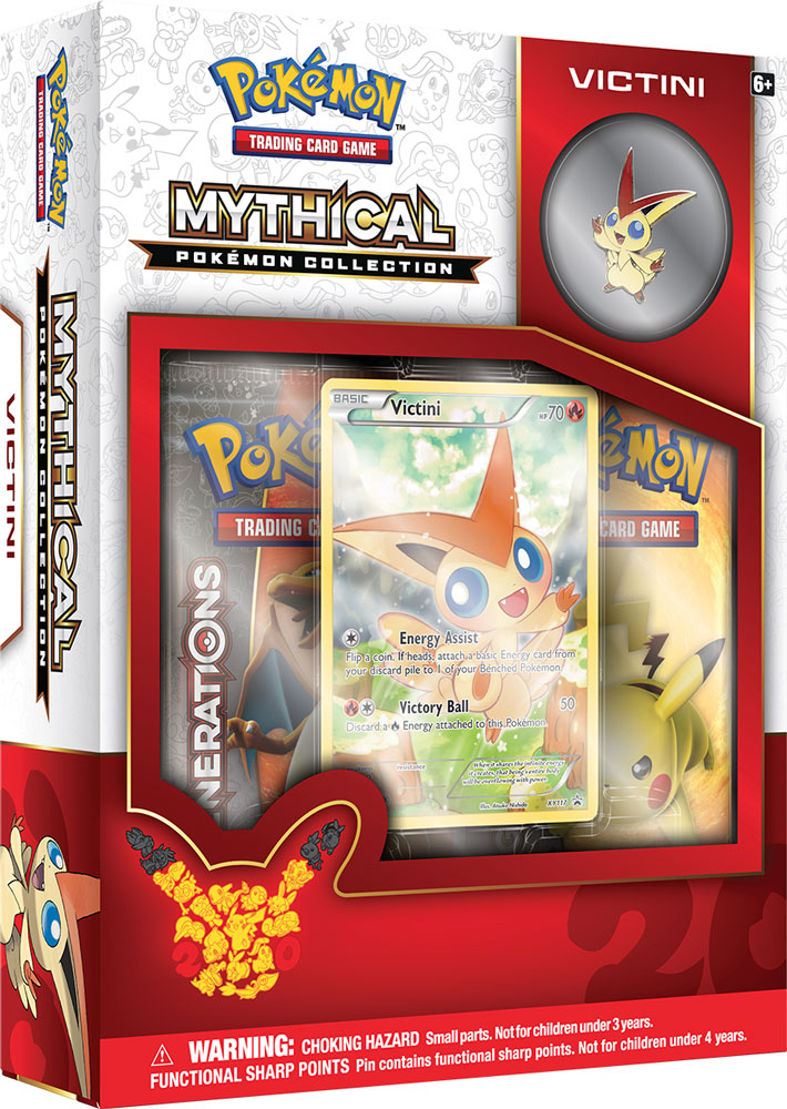 Pokemon TCG Mythical Pokemon Victini Collection Box