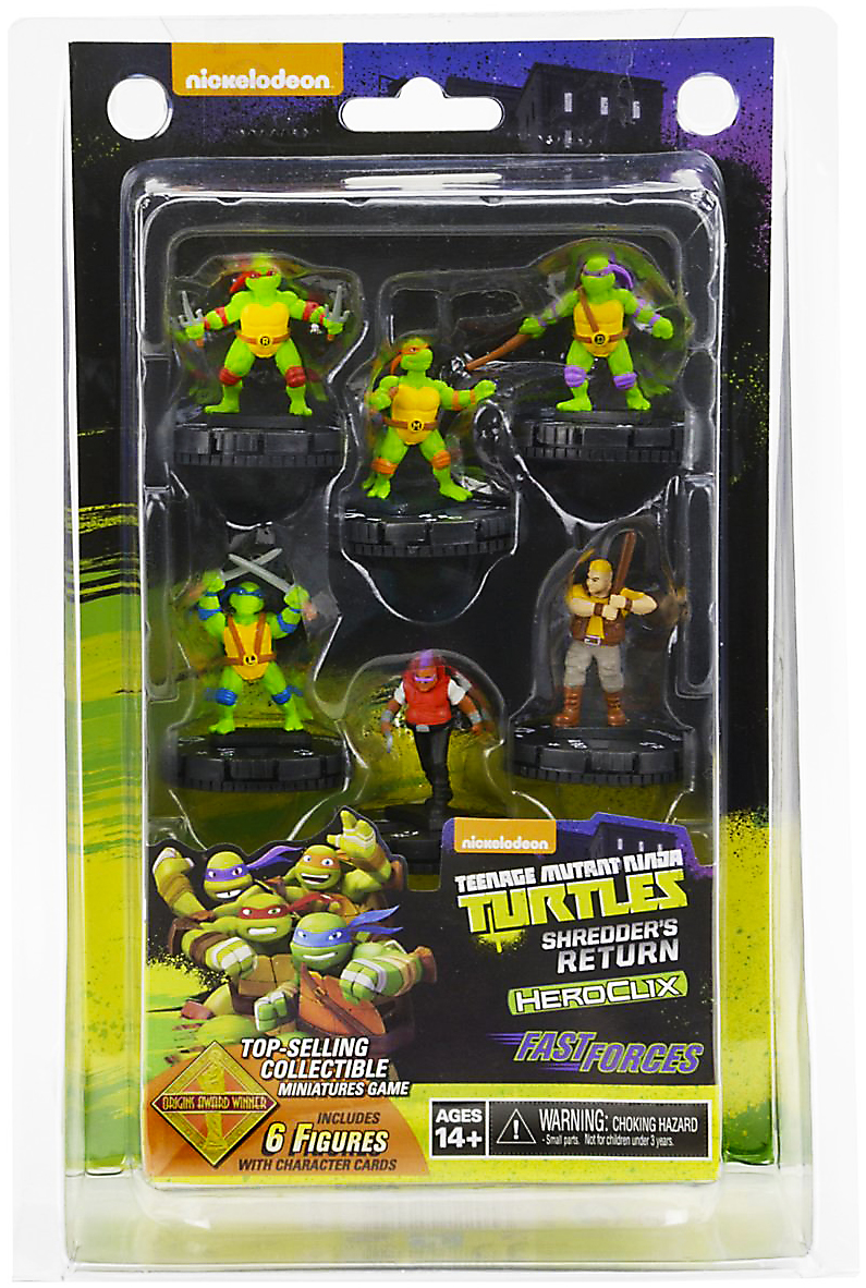Teenage Mutant Ninja Turtles HeroClix Shredders Return Fast Forces