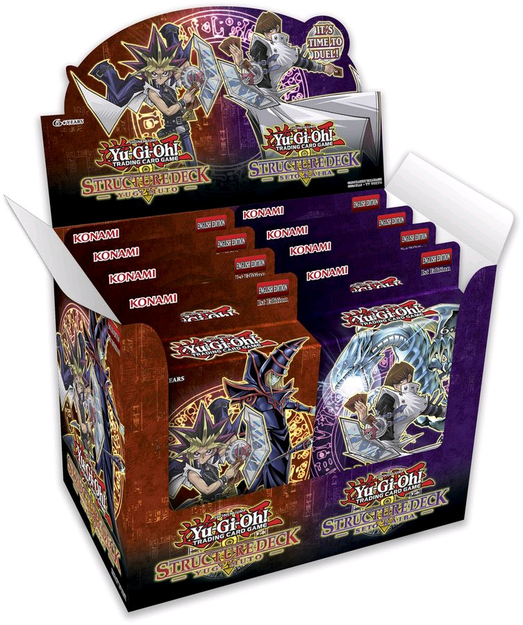 Yu-Gi-Oh TCG Yugi And Kaiba Structure Deck Display (8)
