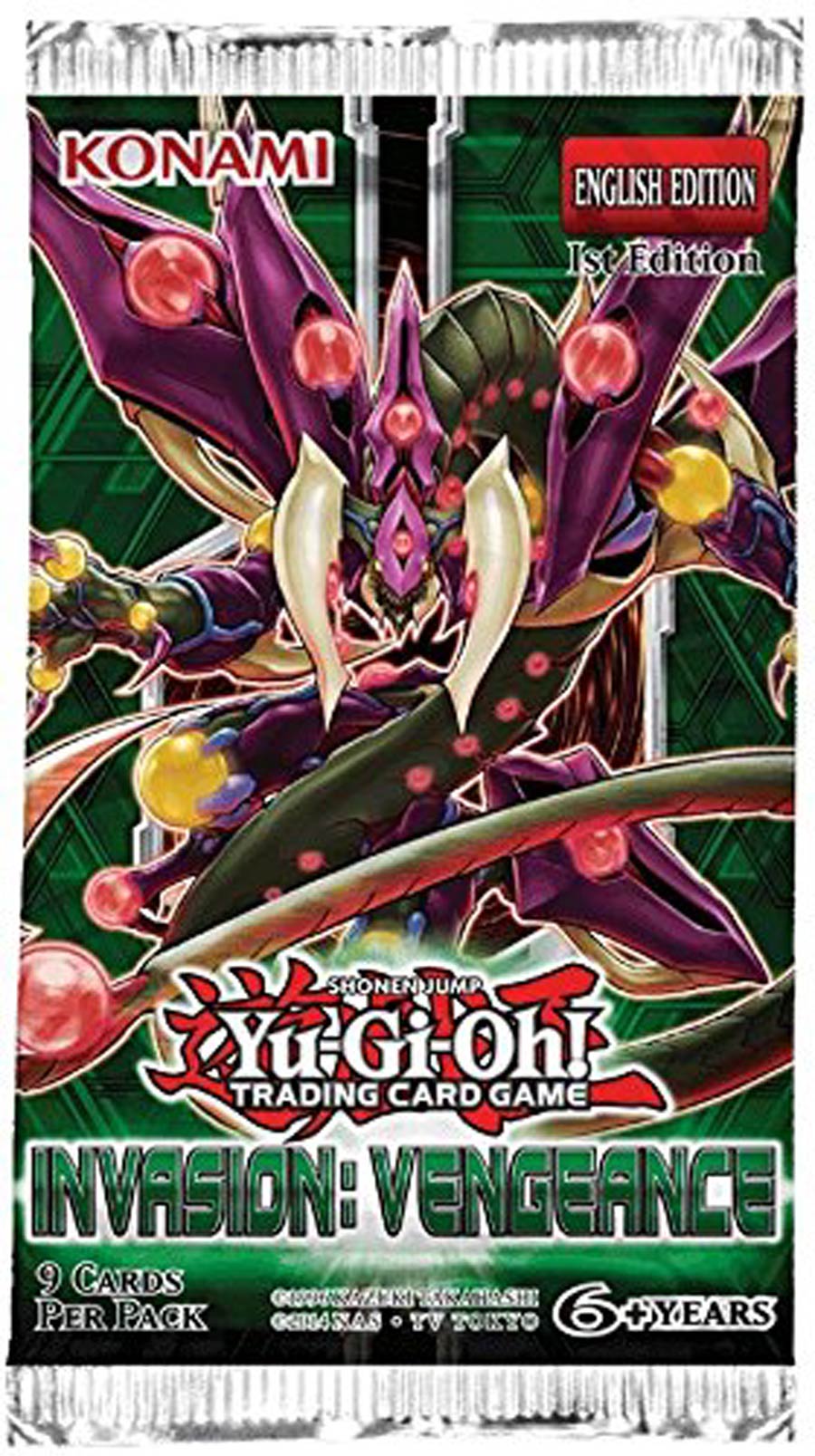 Yu-Gi-Oh TCG Invasion - Vengeance Booster Pack