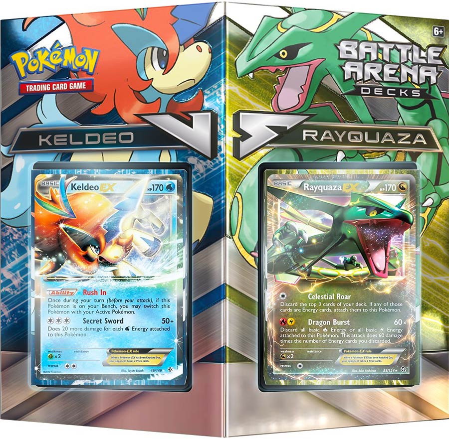 Pokemon TCG Battle Arena Decks Rayquaza vs. Keldeo