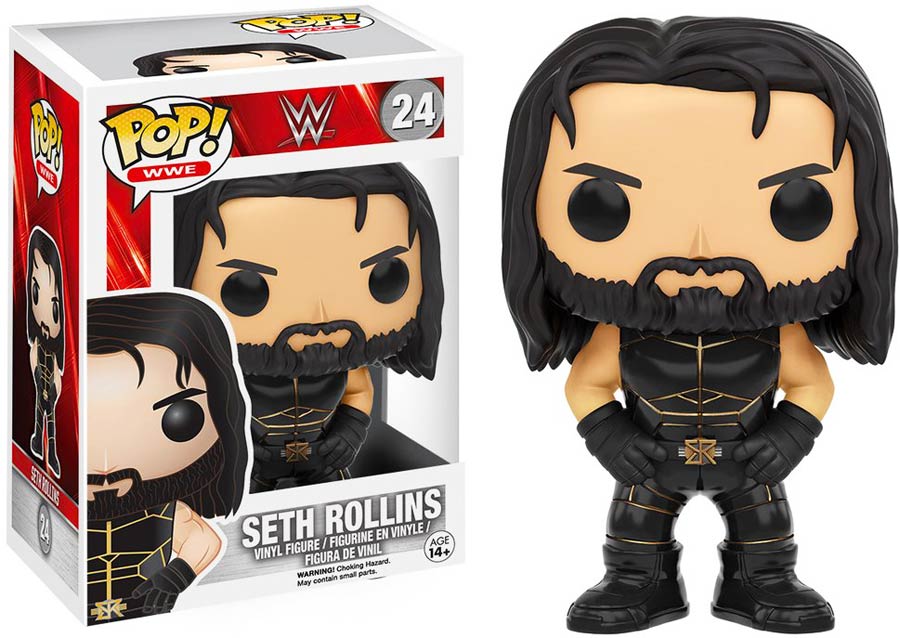 POP WWE 24 Seth Rollins Vinyl Figure