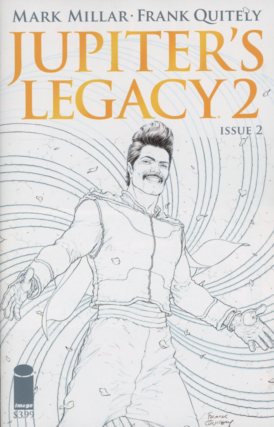 Jupiters Legacy Vol 2 #2 Cover C Incentive Frank Quitely Sketch Cover