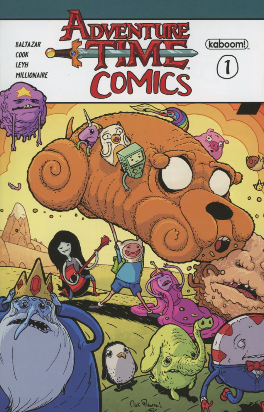 Adventure Time Comics #1 Cover D Incentive Nick Pitarra Variant Cover