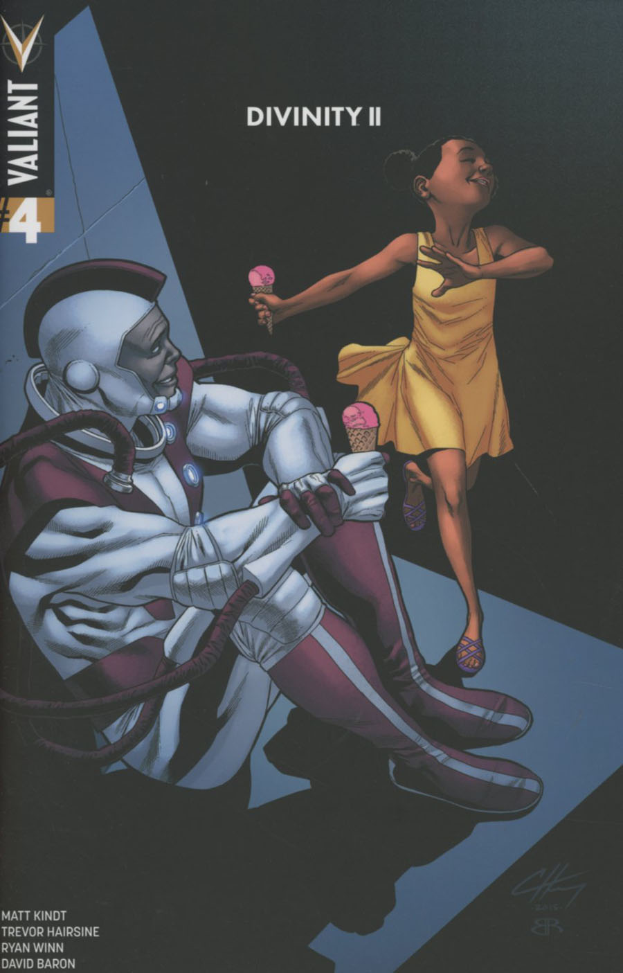 Divinity II #4 Cover C Incentive Clayton Henry Variant Cover
