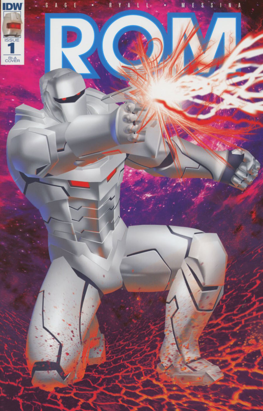 ROM Vol 2 #1 Cover G Incentive Michael Golden Variant Cover