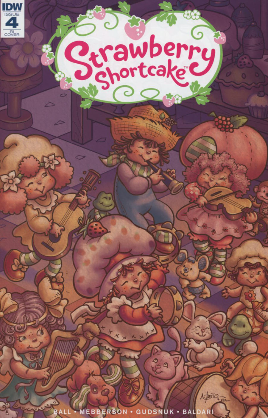 Strawberry Shortcake Vol 3 #4 Cover D Incentive Nico Pena Variant Cover