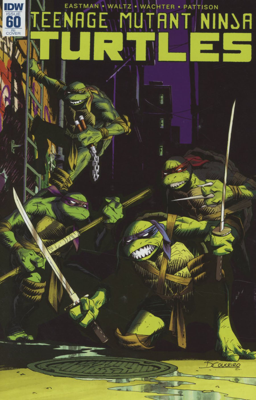 Teenage Mutant Ninja Turtles Vol 5 #60 Cover C Incentive Damian Couceiro Variant Cover