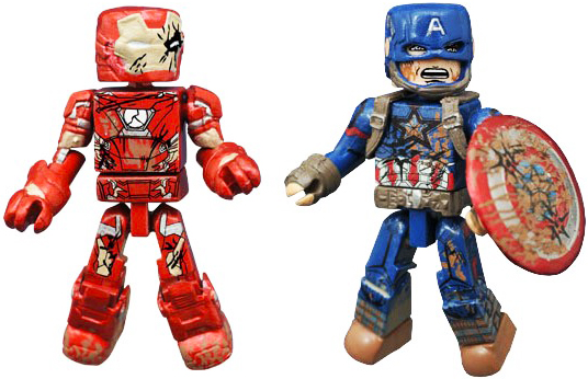 Marvel Minimates Series 67 Captain America Civil War Movie Series