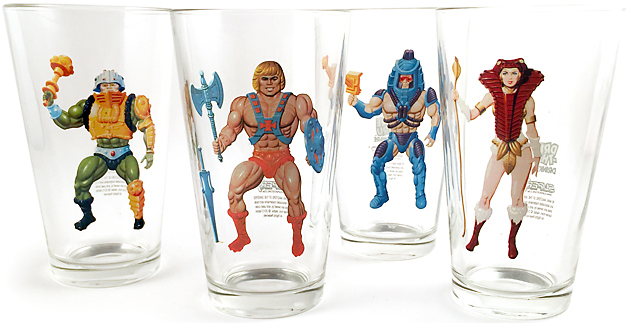 Masters Of The Universe Pint Glass Set - Heroes