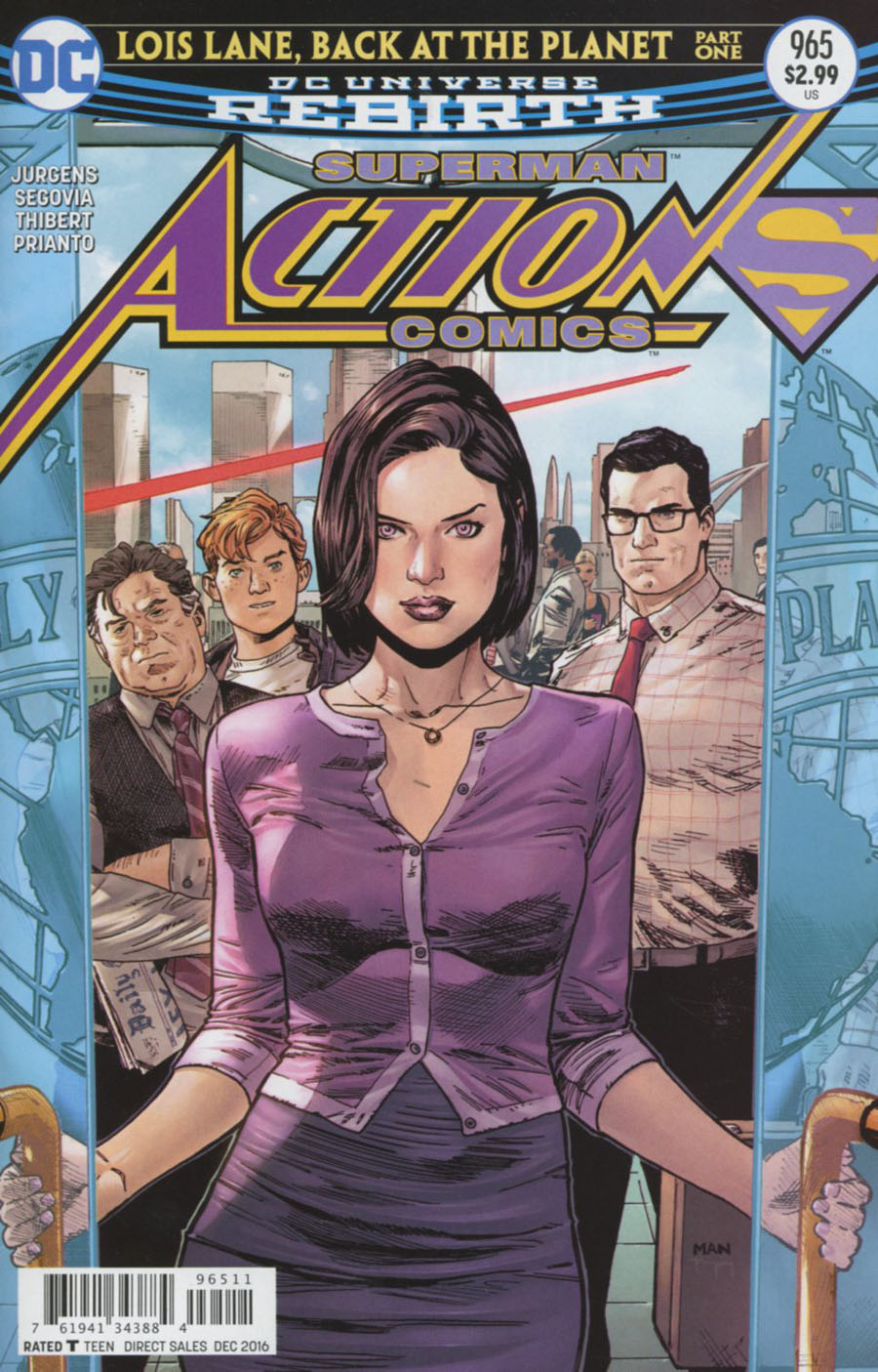 Action Comics Vol 2 #965 Cover A Regular Clay Mann Cover