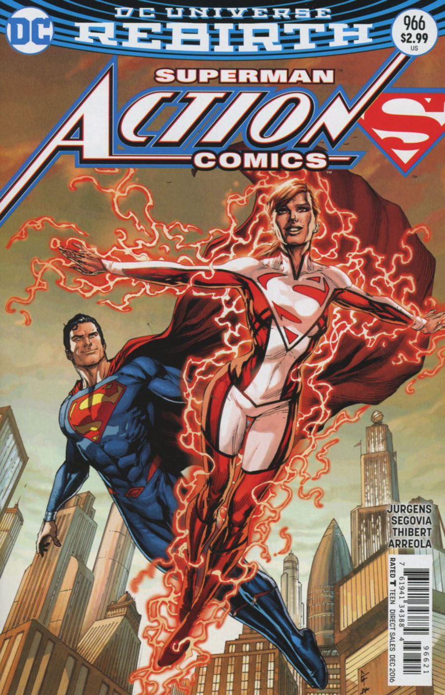 Action Comics Vol 2 #966 Cover B Variant Gary Frank Cover