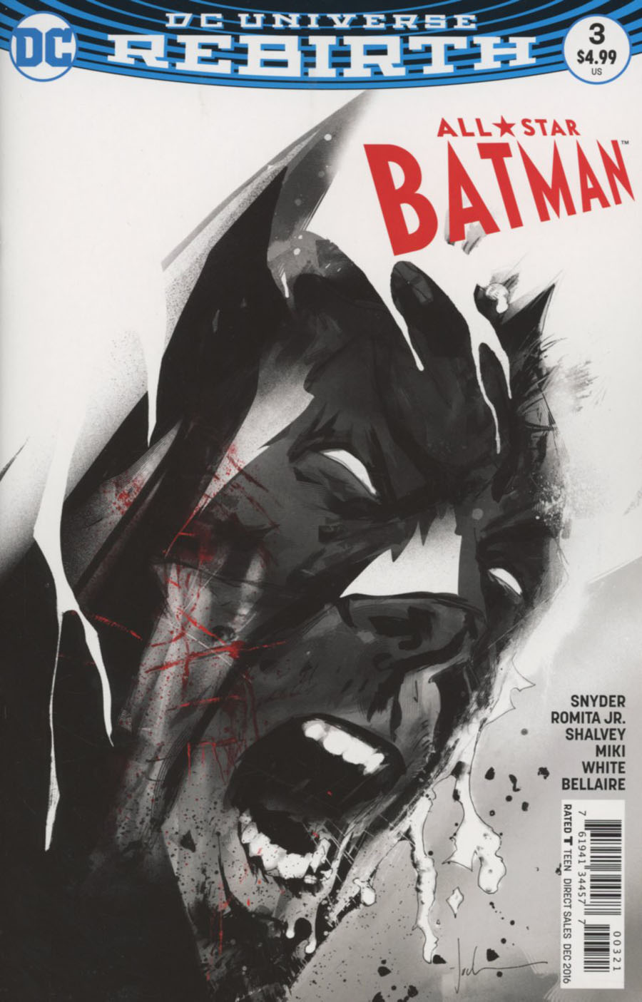 All-Star Batman #3 Cover B Variant Jock Cover