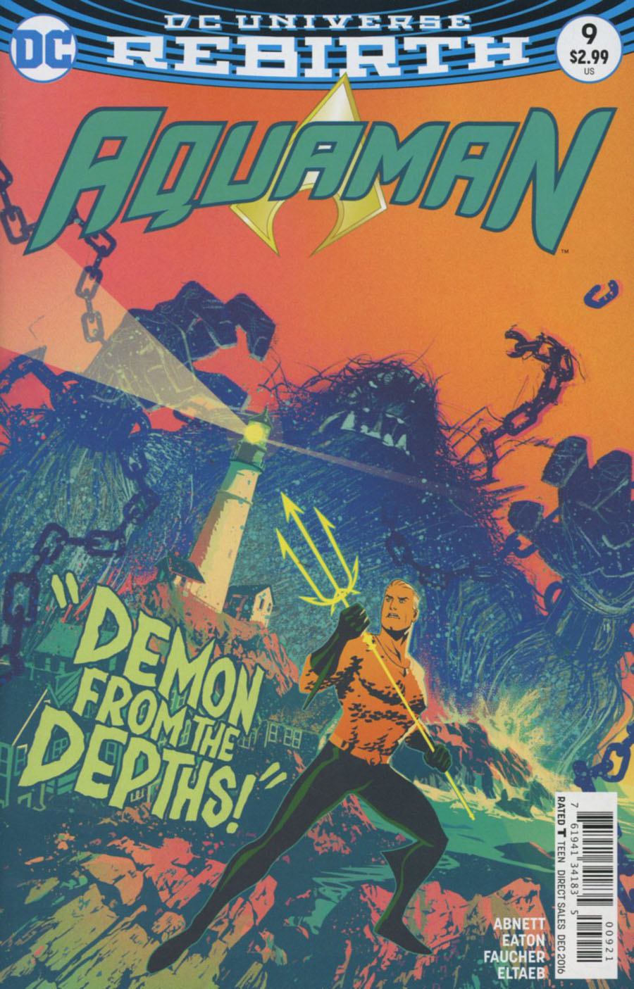 Aquaman Vol 6 #9 Cover B Variant Joshua Middleton Cover