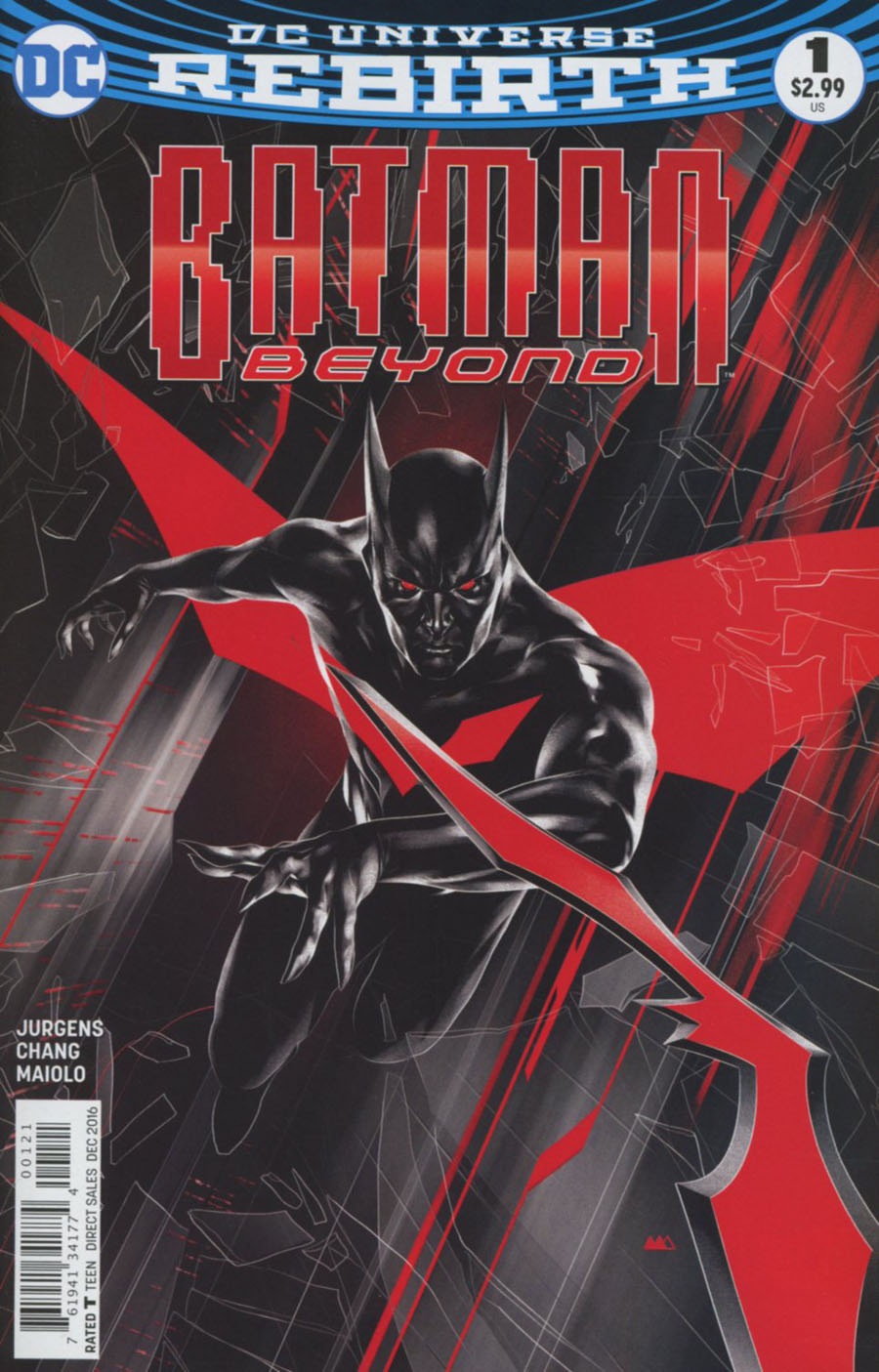 Batman Beyond Vol 6 #1 Cover B Variant Martin Ansin Cover