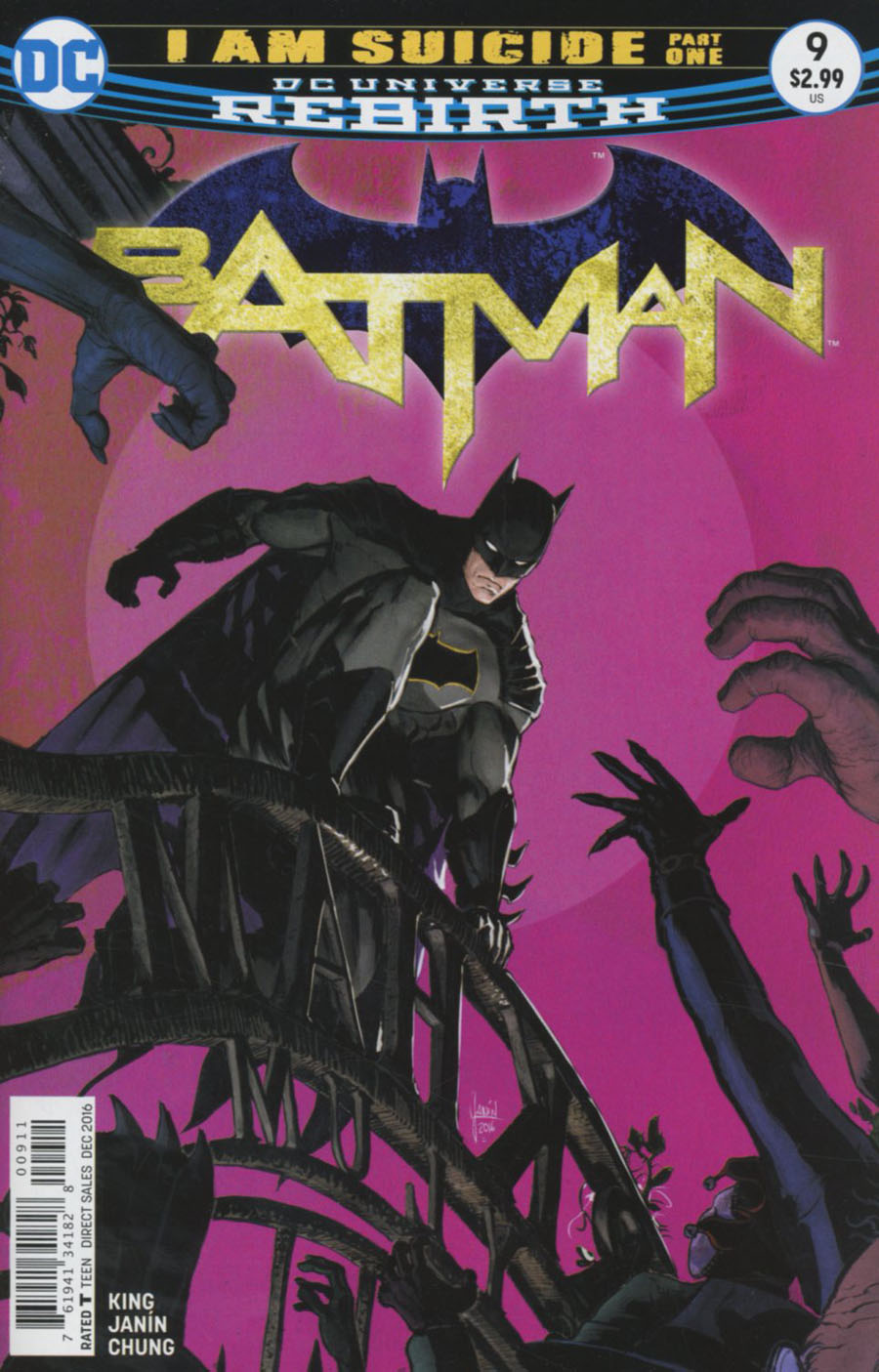 Batman Vol 3 #9 Cover A Regular Mikel Janin Cover